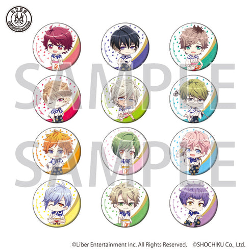 『A3!×歌舞伎』缶バッジ02/コンプリートセット(全12種)(ミニキャライラスト)